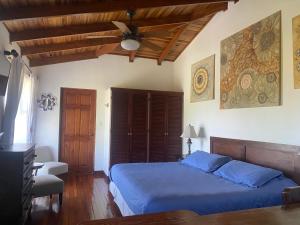 Postel nebo postele na pokoji v ubytování Tierra Magica B&B and Art Studio