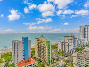 海景或在木屋看到的海景