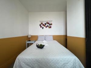 Un ou plusieurs lits dans un hébergement de l'établissement Casa del viajero Antigua