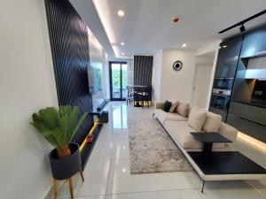 Posezení v ubytování Kass Towers