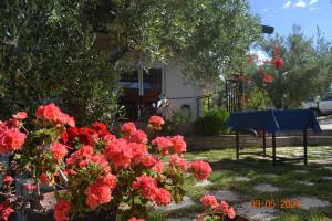 Vonkajšia záhrada v ubytovaní Beautiful maisonette (Όμορφη μεζονέτα)