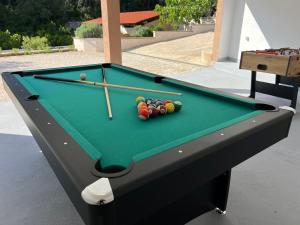 Biliár nebo kulečník v ubytování Villa Milina Korcula