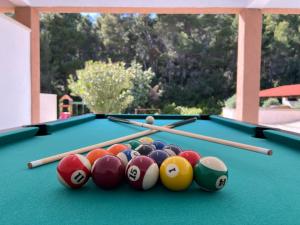 Biliár nebo kulečník v ubytování Villa Milina Korcula