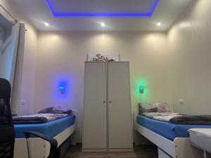 Voodi või voodid majutusasutuse Modernes Apartment 1 und 2 in Dortmund Mitte toas