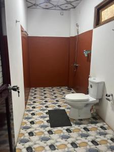 Koupelna v ubytování Himansa Homestay