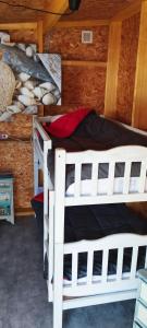 Postel nebo postele na pokoji v ubytování Cabane Randonneurs
