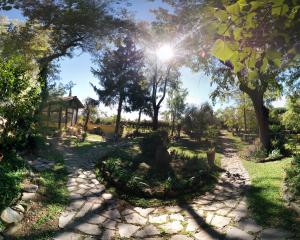 Zahrada ubytování Le Mimose B&B