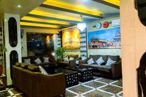 Zona d'estar a Hotel Glory Garden