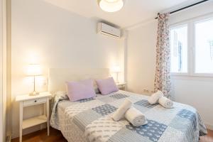 Postel nebo postele na pokoji v ubytování SN Parking Incluido 4Bd 2Bth Excelente Ubicacion