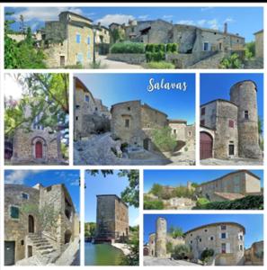 Fotografia z galérie ubytovania Maison de vacances dans les hauteurs de Salavas v destinácii Salavas