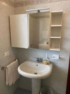 Koupelna v ubytování Hotel Meublè Villa Patrizia