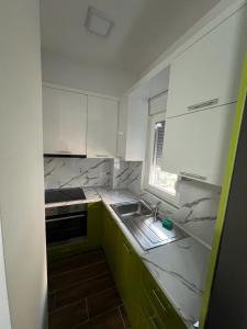 Köök või kööginurk majutusasutuses Djonis Apartment