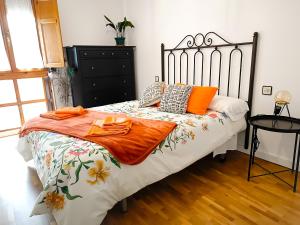 Posteľ alebo postele v izbe v ubytovaní Apartment in the old town