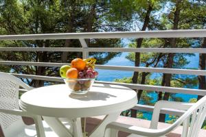Balkón nebo terasa v ubytování Sagitta All inclusive light