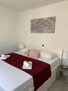 Postel nebo postele na pokoji v ubytování Apartment Lucia