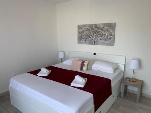 Postel nebo postele na pokoji v ubytování Apartment Lucia