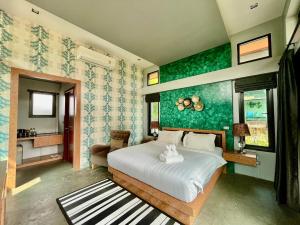 Katil atau katil-katil dalam bilik di ProudChan Boutique Resort