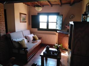 Posezení v ubytování Casas rurales Caño Chico y La Fuente