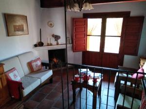 Posezení v ubytování Casas rurales Caño Chico y La Fuente