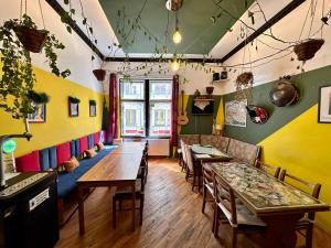 Posezení v ubytování Hostel Vagabond