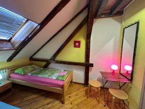 Postel nebo postele na pokoji v ubytování Hostel Vagabond