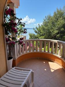 Ein Balkon oder eine Terrasse in der Unterkunft Villa Spomenka