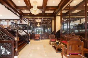 Posezení v ubytování Villa Moa Baguio