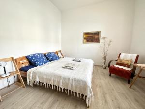 Postel nebo postele na pokoji v ubytování Apartmán JP