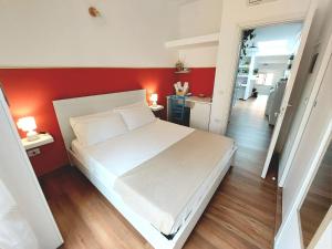 Postel nebo postele na pokoji v ubytování Casa sulla Punta