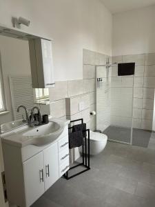 Kupatilo u objektu Villa Rathenow +39 fotografija