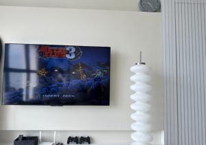 TV a/nebo společenská místnost v ubytování DD Condominium 2Bedroom Sea view Georgetown Penang