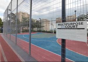 Tenis a/nebo squash v ubytování DD Condominium 2Bedroom Sea view Georgetown Penang nebo okolí
