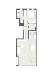Půdorys ubytování Kaiserstrand Apartment Bodensee - Lake Constance, Lochau - Bregenz, Austria