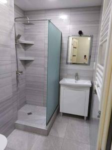 Ein Badezimmer in der Unterkunft apartment for rent in old tbilisi