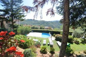 Výhľad na bazén v ubytovaní Ferienhaus mit Privatpool für 4 Personen ca 50 qm in Celle, Toskana Provinz Lucca alebo v jeho blízkosti