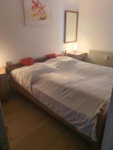 Ένα ή περισσότερα κρεβάτια σε δωμάτιο στο Residenz Sachsensteinblick