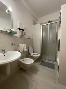 Koupelna v ubytování Casa GIO' GIO' Borgo San Basilio