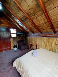 Postel nebo postele na pokoji v ubytování Chimborazo Basecamp
