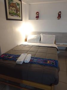 Letto o letti in una camera di HOSTAL La RASA