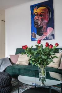 Posedenie v ubytovaní oompH Warsaw Central Elegant Apartment