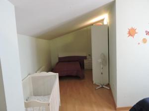 Cama o camas de una habitación en Duplex casco historico