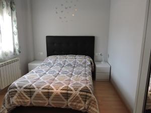 Cama o camas de una habitación en Duplex casco historico