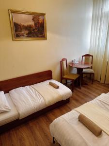 Posteľ alebo postele v izbe v ubytovaní Hotel Lubavia