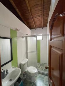 Koupelna v ubytování Apartamento 501