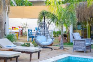 The swimming pool at or close to LONDİA OTEL