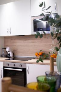 Η κουζίνα ή μικρή κουζίνα στο BILBAO NORTH SHORE APARTMENTS 2