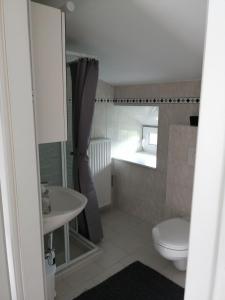 Ένα μπάνιο στο Nici´s Appartements
