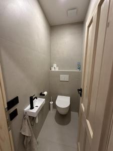 Koupelna v ubytování Apartmány a chata MONTANUS