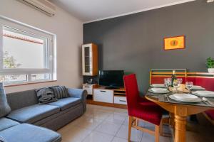 Posezení v ubytování Apartman Mojca Dinjiška Pag