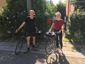 Jízda na kole v ubytování Budapest Garden Hostel nebo okolí